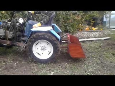 как сделать трактор из мотоблока